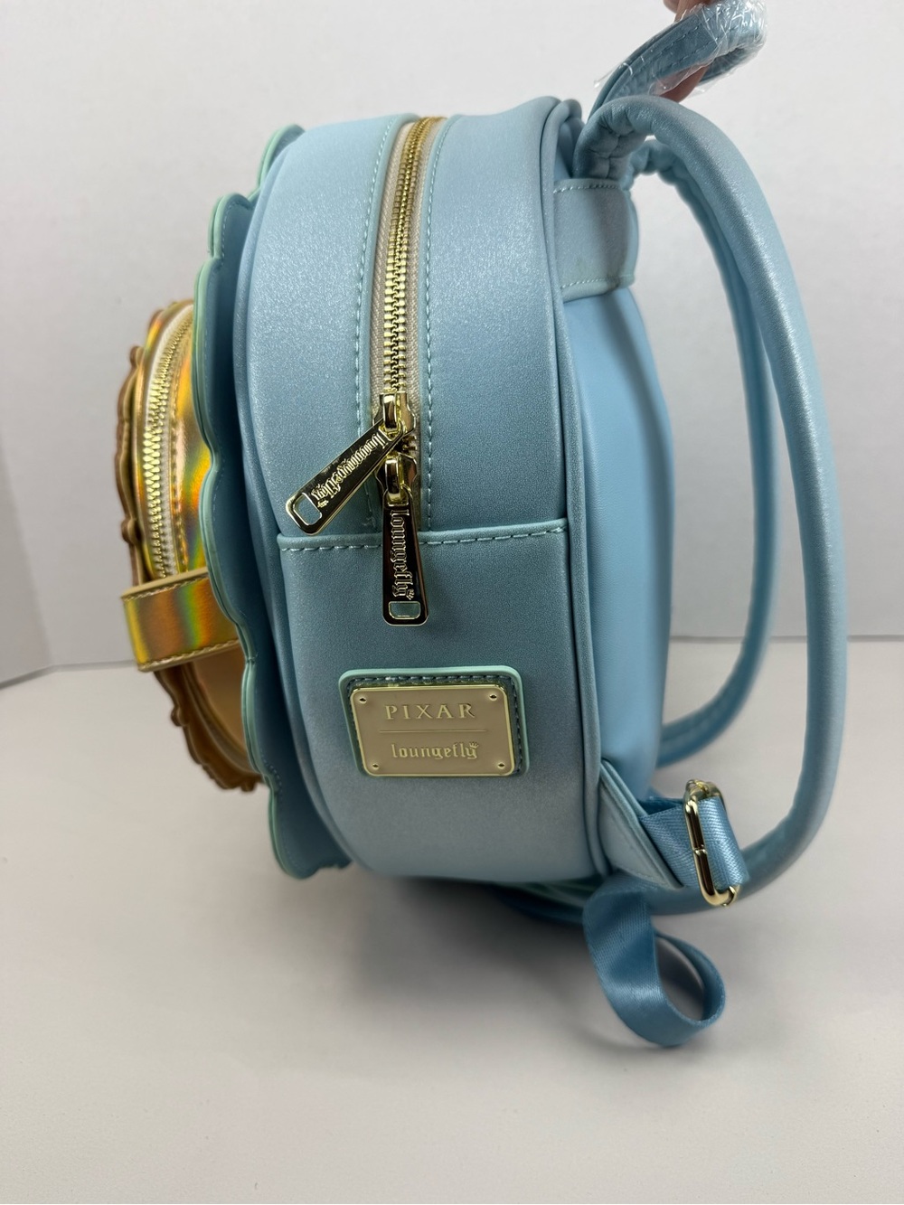 Loungefly Up Exclusive 15th Anniversary Carl & Ellie Cameo Mini Backpack - Picture 14 of 16
